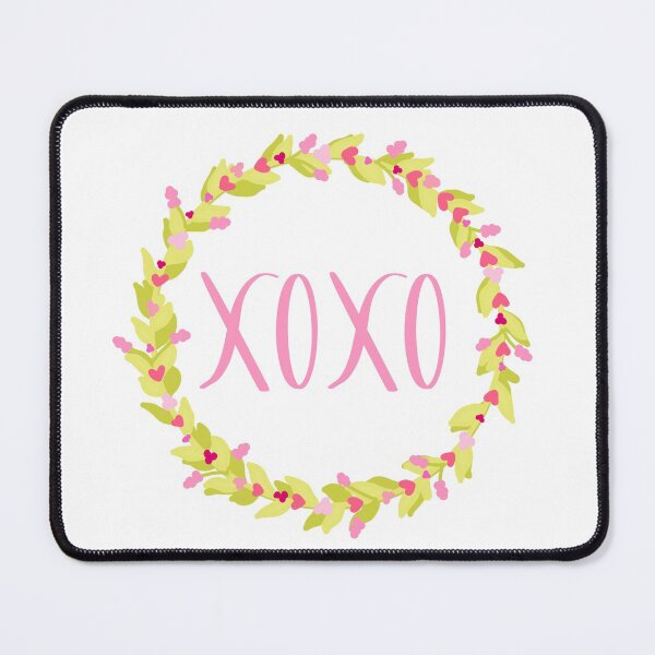 Item preview, XOXO Valentine’s Day wreath designed and sold by KRJ Design.
