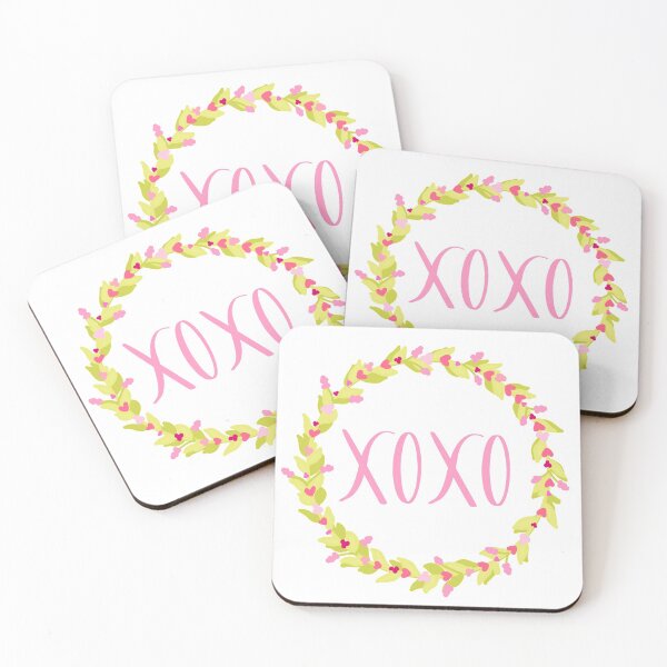 Item preview, XOXO Valentine’s Day wreath designed and sold by KRJ Design.