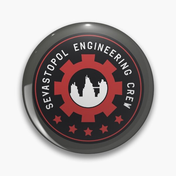 Item preview, Sevastopol Engineering Crew uniform patch (Isolation) designed and sold by Metro42.