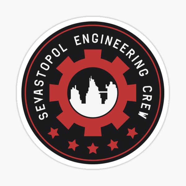 Item preview, Sevastopol Engineering Crew uniform patch (Isolation) designed and sold by Metro42.