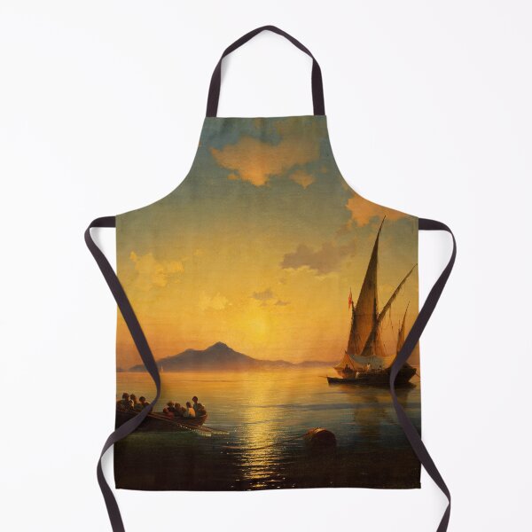 Item preview, The Bay of Naples, by Ivan Konstantinovich Aivazovsky designed and sold by Irina Polyanskaya.