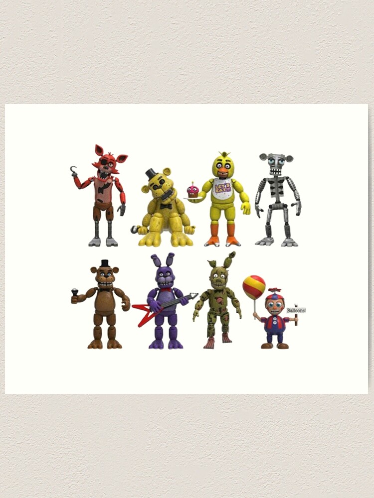 Five Nights At Candys Art Board Print for Sale by gosaide4