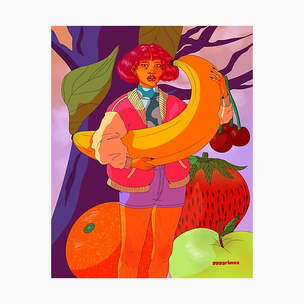 Banana Babe Photographic Print