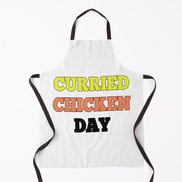 Item preview, CURRIED CHICKEN DAY sticker designed and sold by choumilanais.