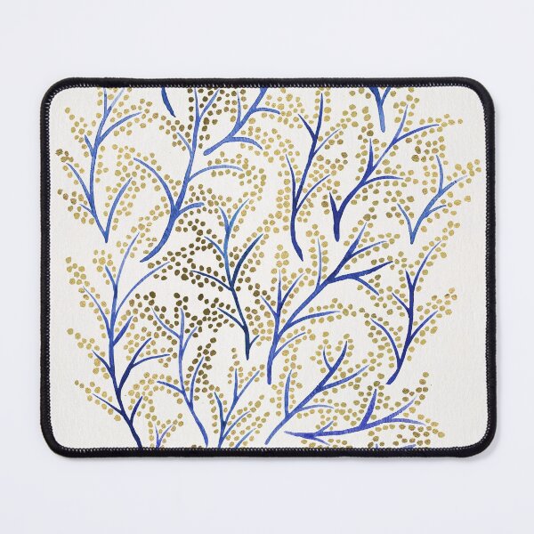 Item preview, Branches – Navy & Gold designed and sold by Cat Coquillette.
