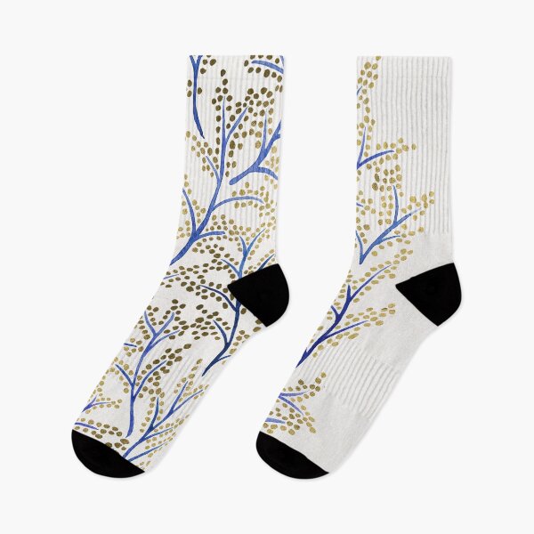 Item preview, Branches – Navy & Gold designed and sold by Cat Coquillette.