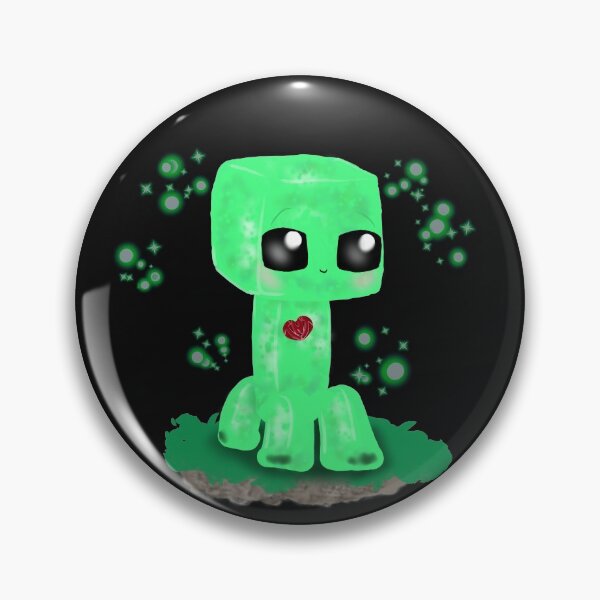 Item preview, Cute Creeper designed and sold by FickleandFancy.