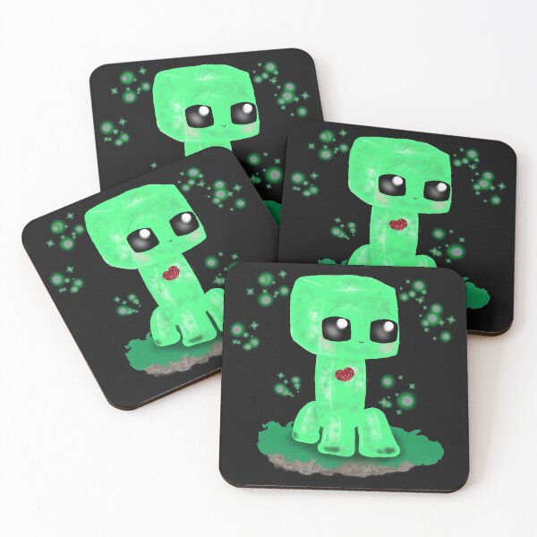 Item preview, Cute Creeper designed and sold by FickleandFancy.