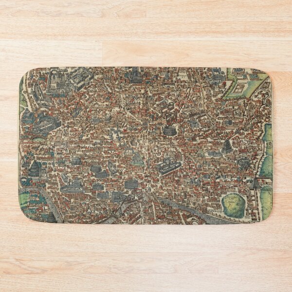 Item preview, The image of the ancient city of Rome by Georg Braun and Frans Hogenberg, 1588. designed and sold by vintagemapstore.