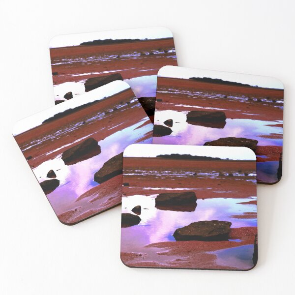 Item preview, Wellington Point - Rocks, Puddles, and Sand designed and sold by Geoff Treagus.