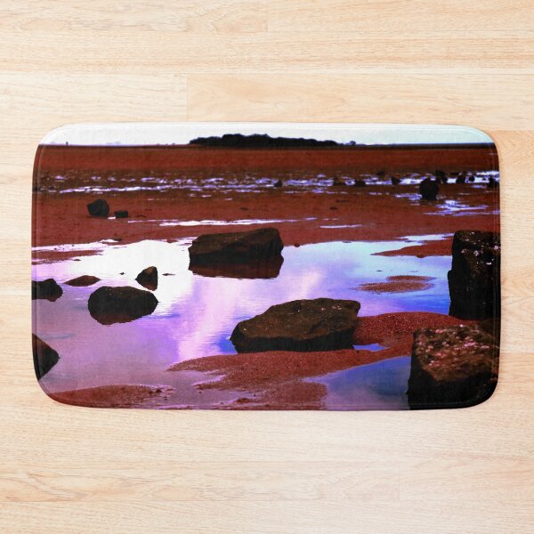 Item preview, Wellington Point - Rocks, Puddles, and Sand designed and sold by Geoff Treagus.