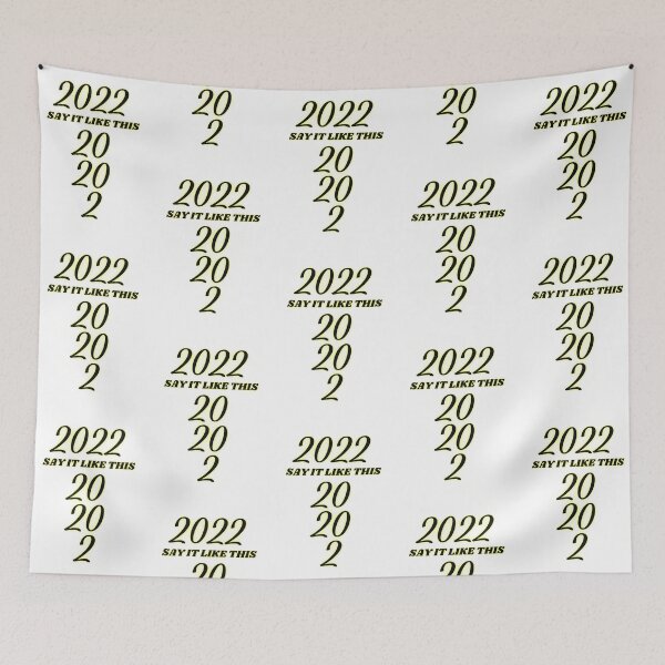 Item preview, Twenty twenty two yellow and black  designed and sold by AnnaBBS.