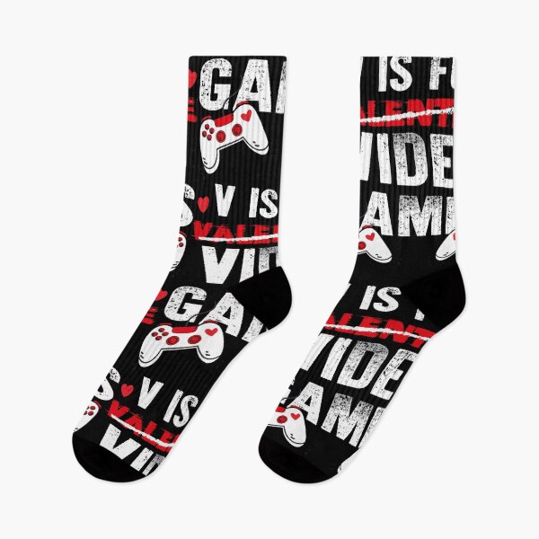 Item preview, V Is For Video Games Funny Valentines Day Gamer Boy Men designed and sold by mountassirmahdi.