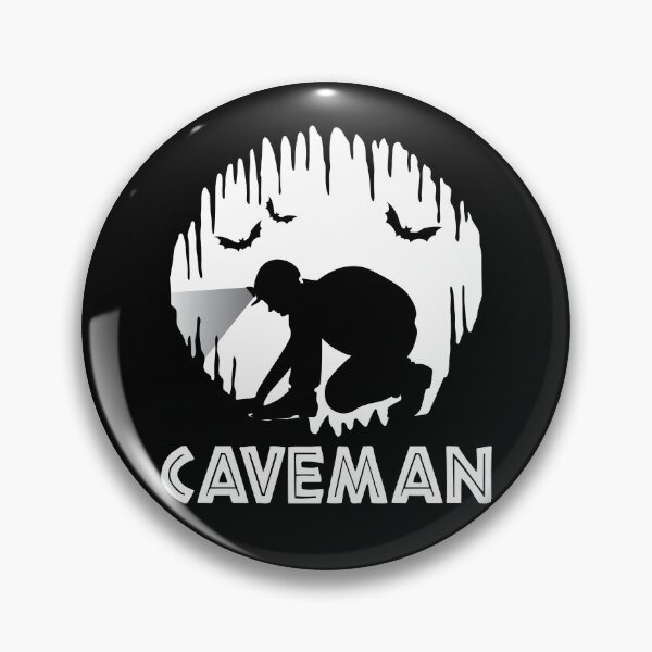Item preview, Caveman - Cave Spelunking Speleology designed and sold by TheInkElephant.