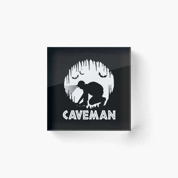 Item preview, Caveman - Cave Spelunking Speleology designed and sold by TheInkElephant.