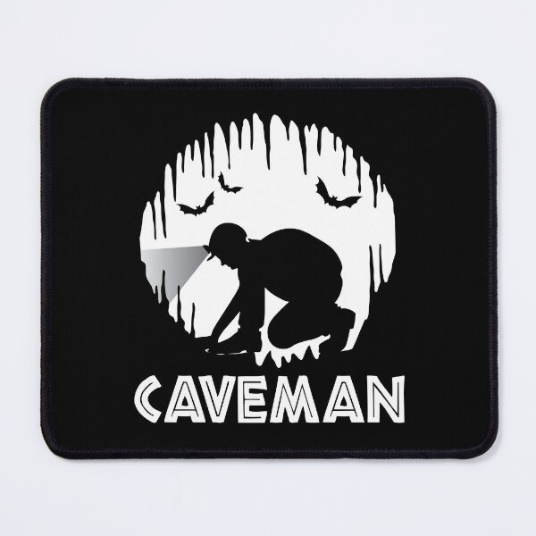 Item preview, Caveman - Cave Spelunking Speleology designed and sold by TheInkElephant.