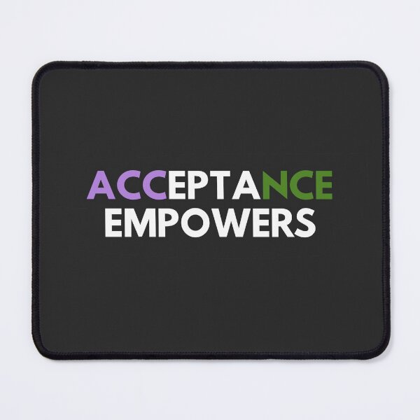 Item preview, Acceptance Empowers Flag designed and sold by SimplyOneLiners.