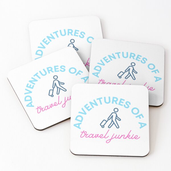 Item preview, ADVENTURES OF A TRAVEL JUNKIE designed and sold by Emceetina4.