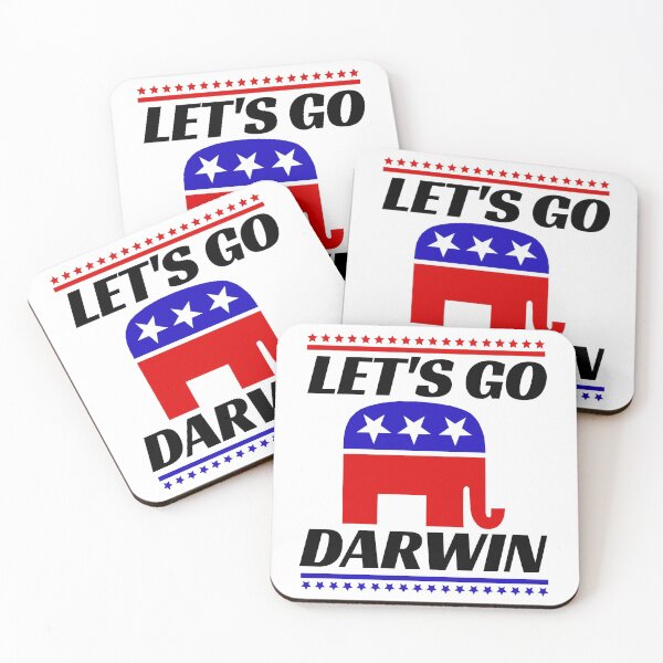 Item preview, Let's go darwin tshirt designed and sold by Dunn Designs.