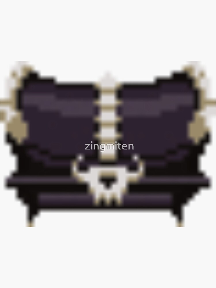 "Black Chest Enter The Gungeon" Sticker for Sale by zingmiten Redbubble