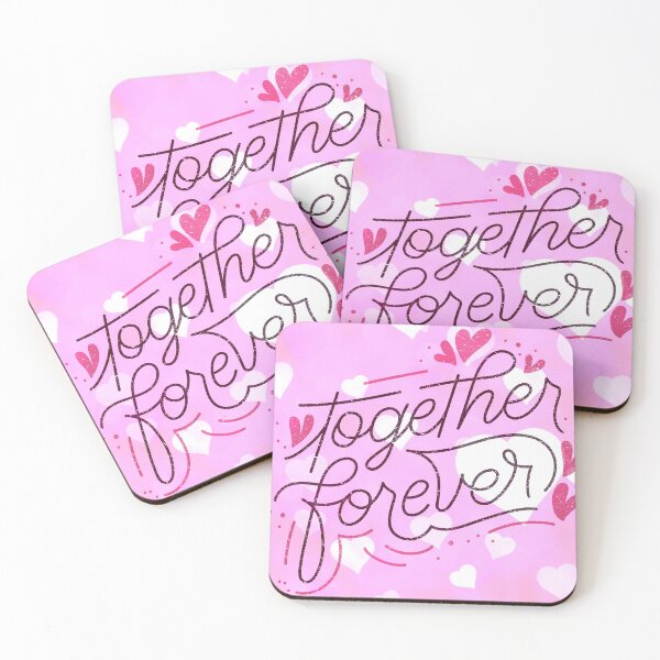 Item preview, Happy Valentine’s Day Lovely / Happy Valentine’s Day Together Forever - Valentine Love Quotes designed and sold by haRexia.