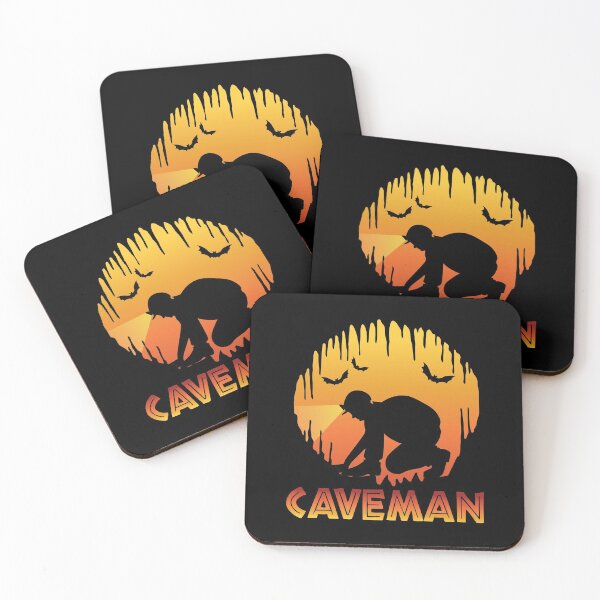 Item preview, Caveman - Cave Spelunking Speleology designed and sold by TheInkElephant.