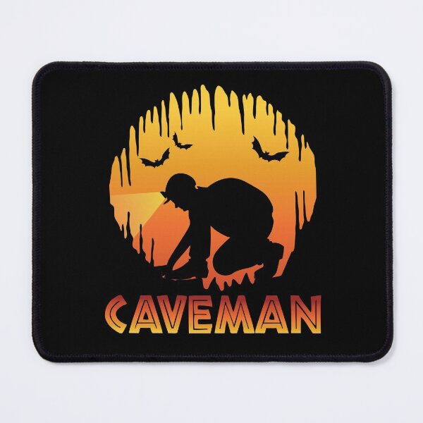 Item preview, Caveman - Cave Spelunking Speleology designed and sold by TheInkElephant.