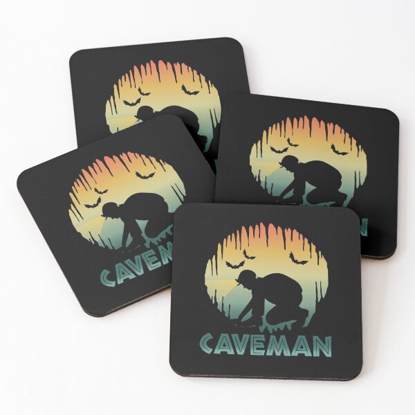 Item preview, Caveman - Cave Spelunking Speleology designed and sold by TheInkElephant.