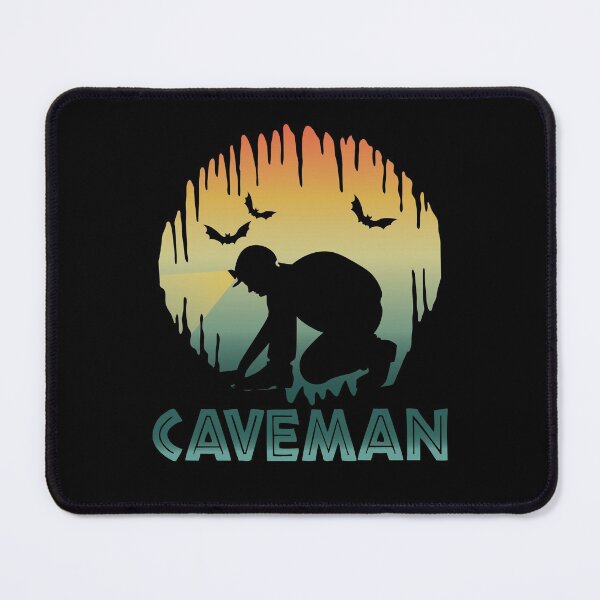 Item preview, Caveman - Cave Spelunking Speleology designed and sold by TheInkElephant.