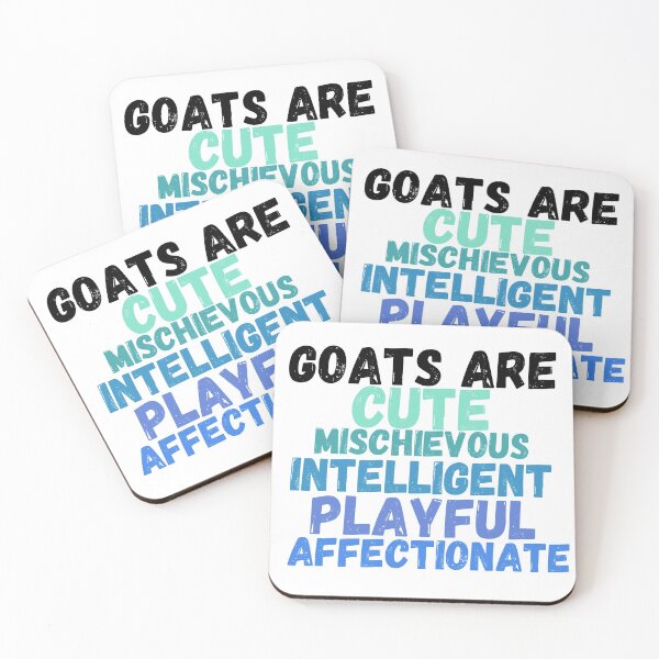Item preview, Las cabras son lindas designed and sold by CritterCapers.