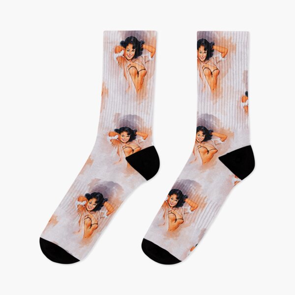 Item preview, Vintage Pinup Girl watercolor Design designed and sold by Paul369.