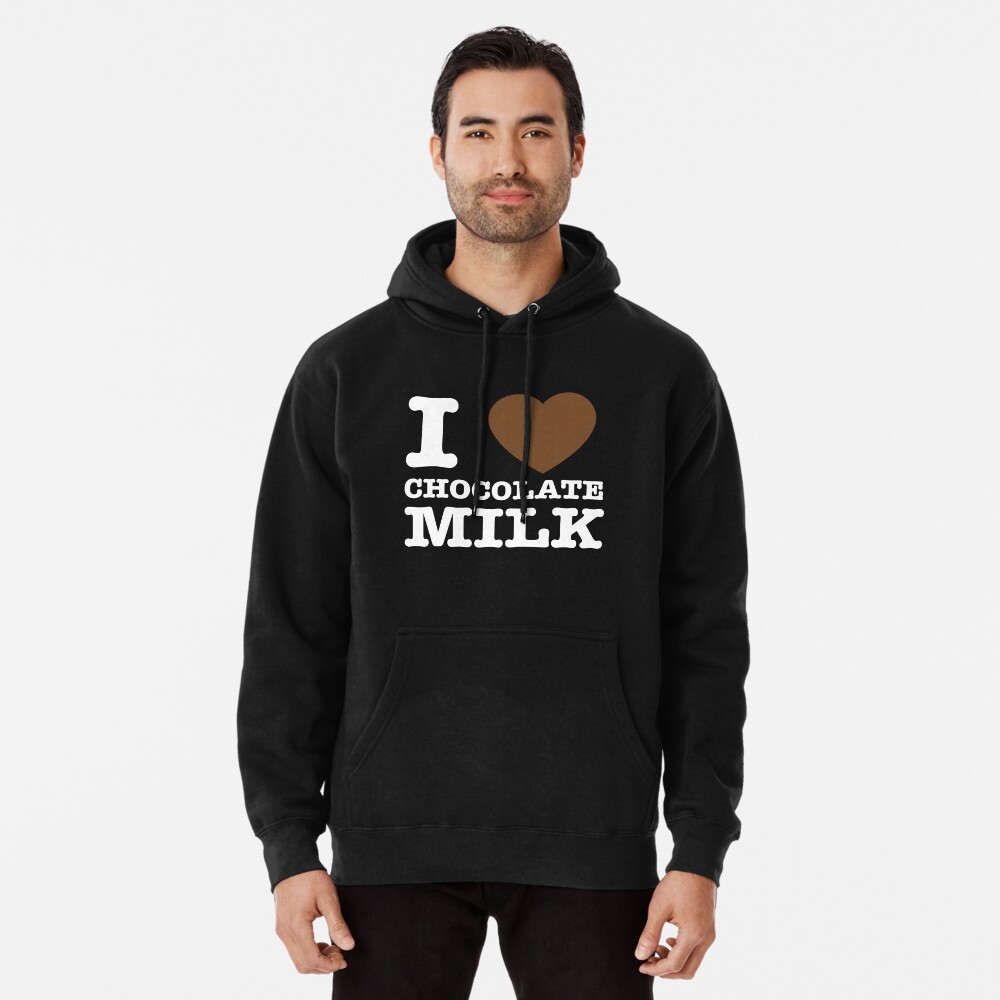 chocolate milk t shirt for gifts Men's Hoodie