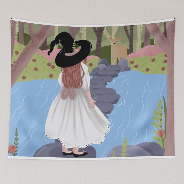 Item preview, forest witch designed and sold by Rosaria Di Costanzo.