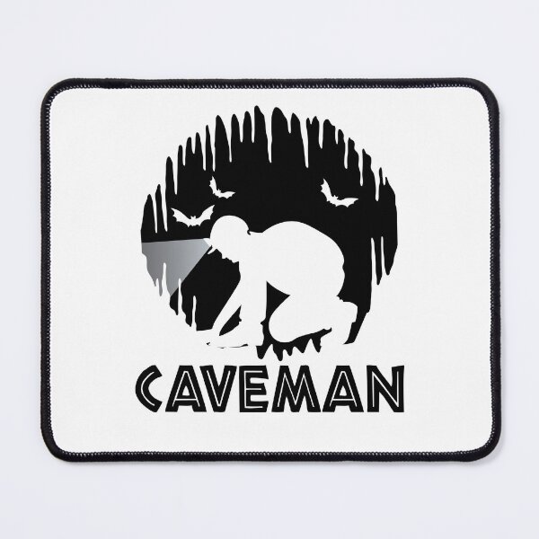 Item preview, Caveman - Cave Spelunking Speleology designed and sold by TheInkElephant.