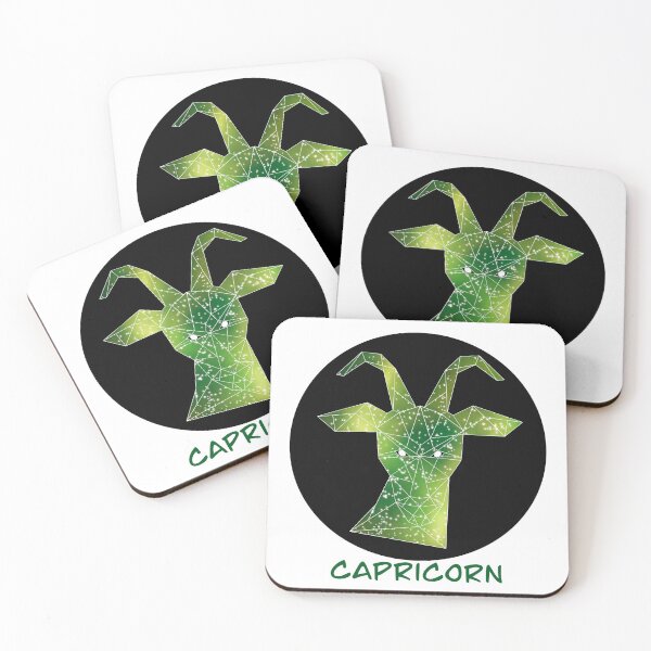 Item preview, Capricorn Geometric Galaxy Goat designed and sold by Skylar  Bailey.
