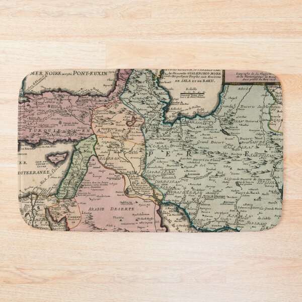 Item preview, Map of Persia, Georgia, and Asian Turkey in 1705 designed and sold by ganje.