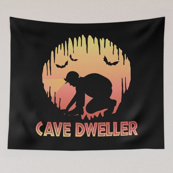 Item preview, Cave Dweller - Caving Spelunking Speleology designed and sold by TheInkElephant.