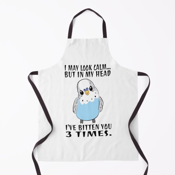 Item preview, In My Head I've Bitten You 3 Times, for Funny Blue Parakeet designed and sold by Estrytee.