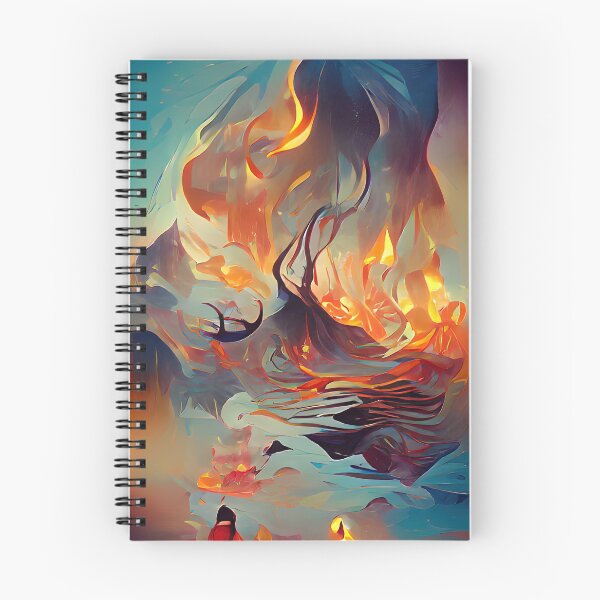 Item preview, Fuego en el agua negra - Épica designed and sold by Me3dm.