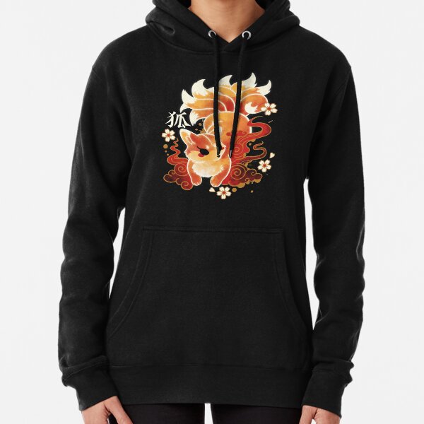 Kitsune kawaii Pullover Hoodie