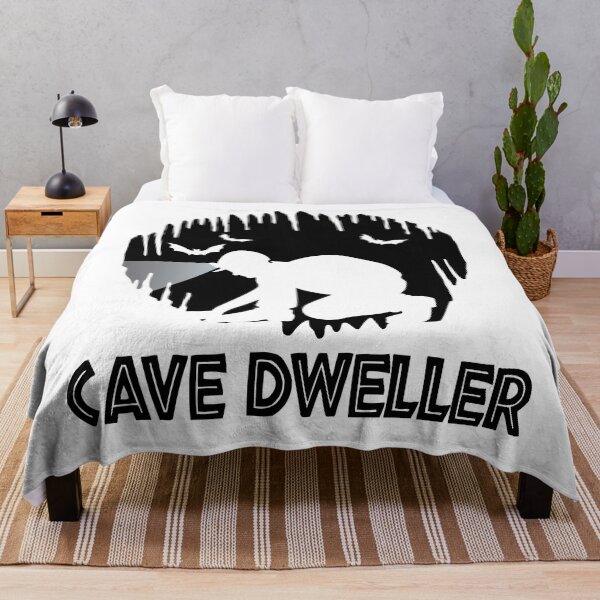 Item preview, Cave Dweller - Caving Spelunking Speleology designed and sold by TheInkElephant.