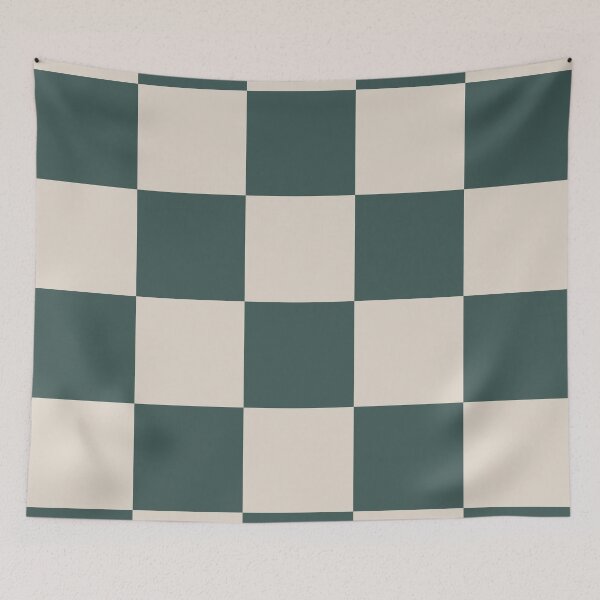 Item preview, Rainforest Green, Checkers Print designed and sold by brookemiller801.