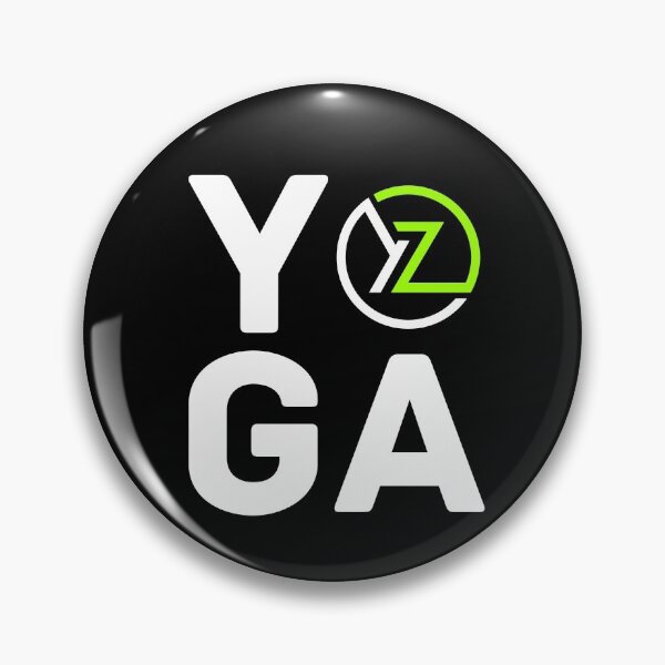 Item preview, Slick Modern Fun Yoga Design designed and sold by YogaZesty.