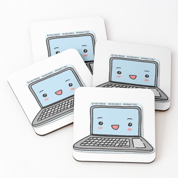 Item preview, Happy Computer designed and sold by MsBellaCreates.