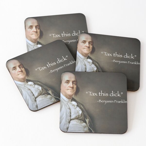 Item preview, Benjamin franklin-  tax this designed and sold by EllieKohlbeck55.