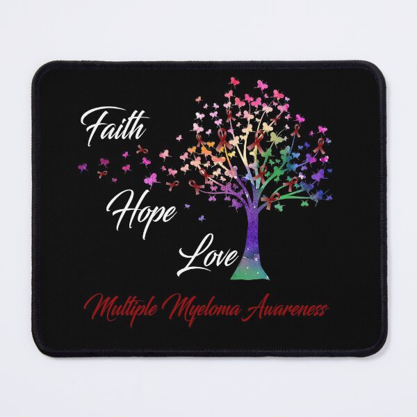 Item preview, Ribbon Tree Faith Hope Love Multiple Myeloma Awareness designed and sold by Tadmab.