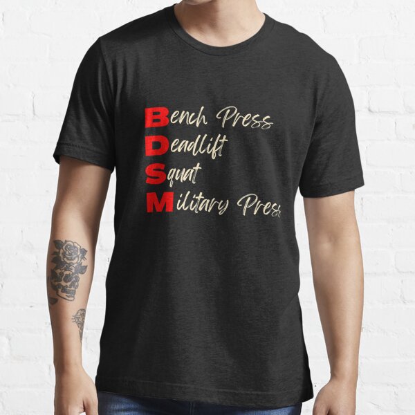Bench Press T-Shirts for Sale | Redbubble