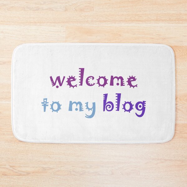 Item preview, Welcom To My Blog designed and sold by ElipseArt.