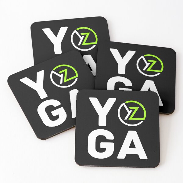 Item preview, Slick Modern Fun Yoga Design designed and sold by YogaZesty.