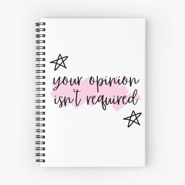 Item preview, your opinion isn't required designed and sold by successmom.